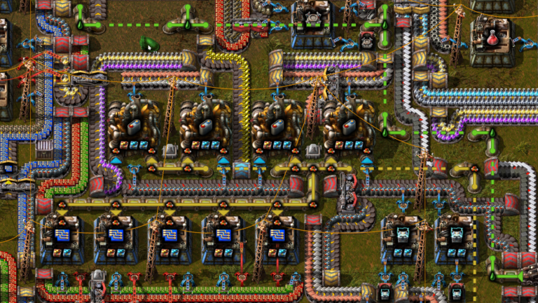 Wube Software Factorio pipeline visualization